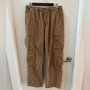Arsenic Baggy Cargo Pants Tan Loose M